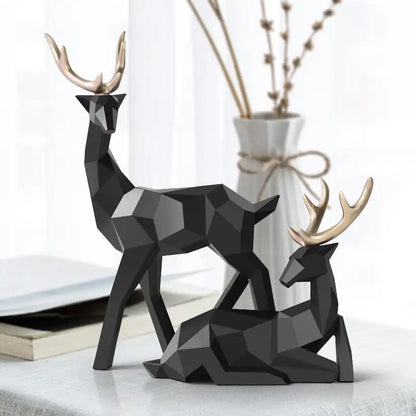 Deer Statue Reindeer Figurines