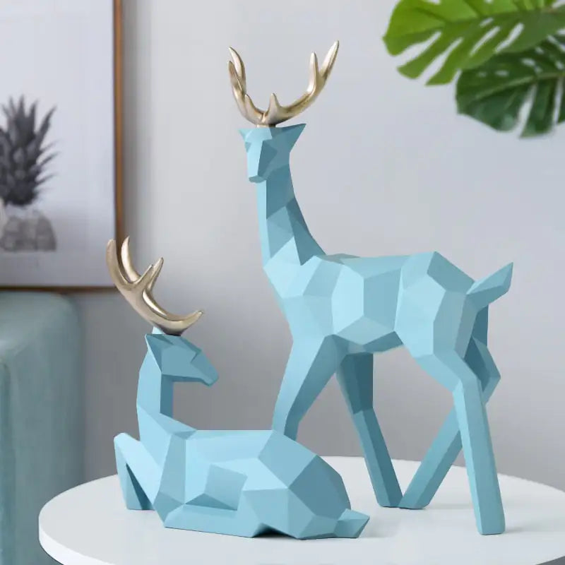 Deer Statue Reindeer Figurines